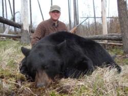 Black Bear hunting Canada